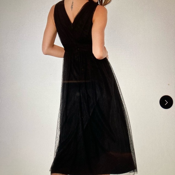 Lulus Mesmerized By You Dotted Tulle Midi Dress - Picture 2 of 4